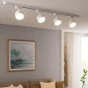 Illuminazione A Binario-Selezionato da Mazzolaluce Sistema binario trifase 100cm bianco con 4 faretti gx53 orientabili
