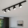Illuminazione A Binario-Selezionato da Mazzolaluce Sistema binario trifase 100cm nero con faretti gx53 orientabili