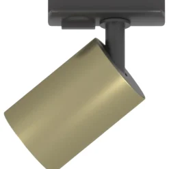 Illuminazione A Binario-Selezionato da Mazzolaluce Sistema luci a binario 100cm modulo led 28w 3000k nero oro spot orientabili