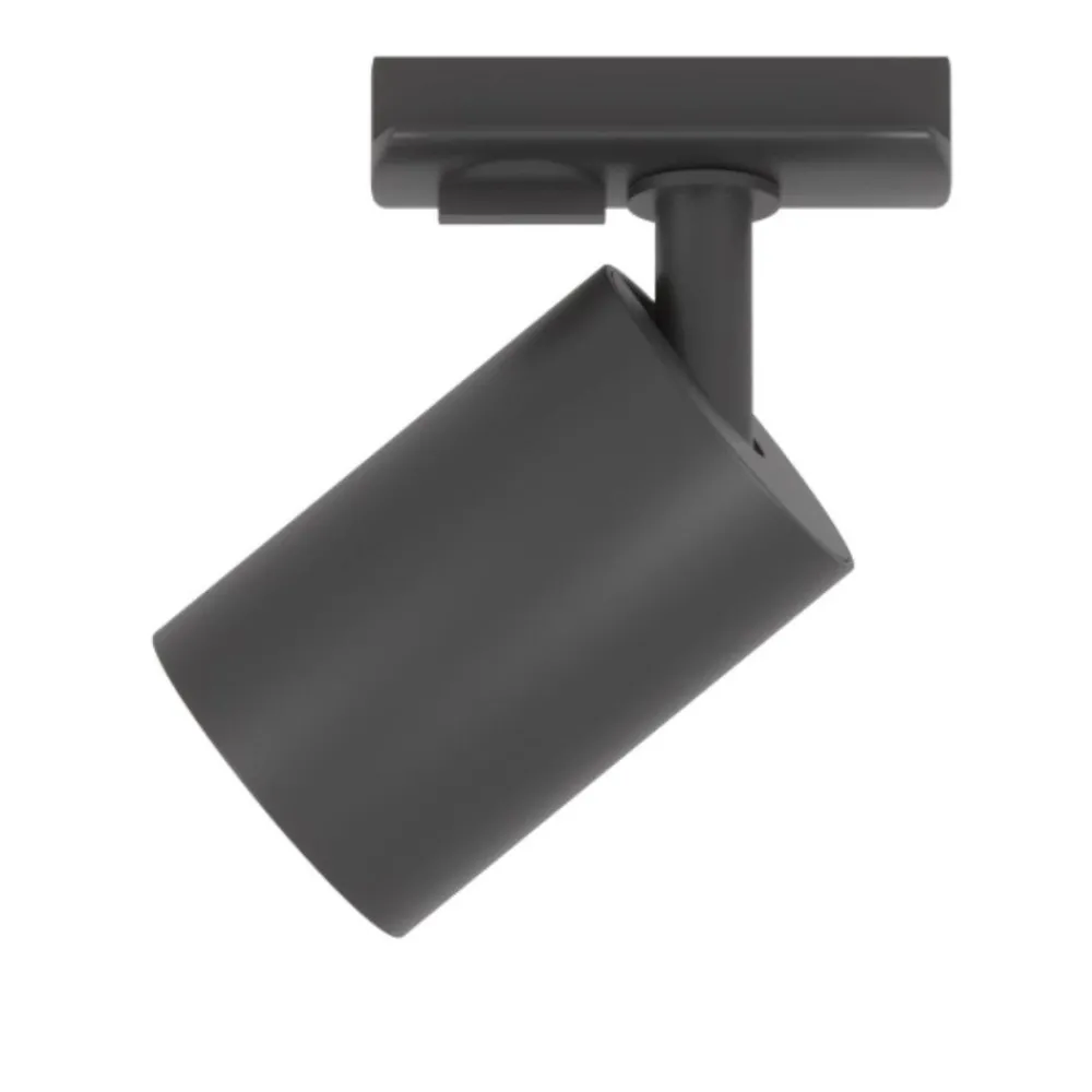 Illuminazione A Binario-Selezionato da Mazzolaluce Sistema luci a binario led 28w 4000k con spot nero monofase