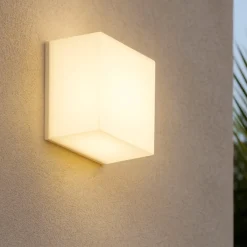 Applique Da Esterno-Ideal Lux Snow ap applique da esterno led 6w 3000k ip65