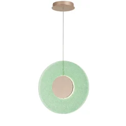 Lampadari Moderni-Ondaluce So candy lampadario vetro verde led design