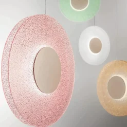 Lampadari Moderni-Ondaluce So candy lampadario vetro verde led design