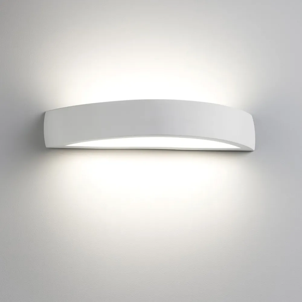 Applique Da Parete-Ideal Lux Soda ap2 applique in gesso tonda per interni