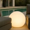 Lampade Da Esterno Giardino-Ideal Lux Sole pt1 d20 lampada sfera per esterno