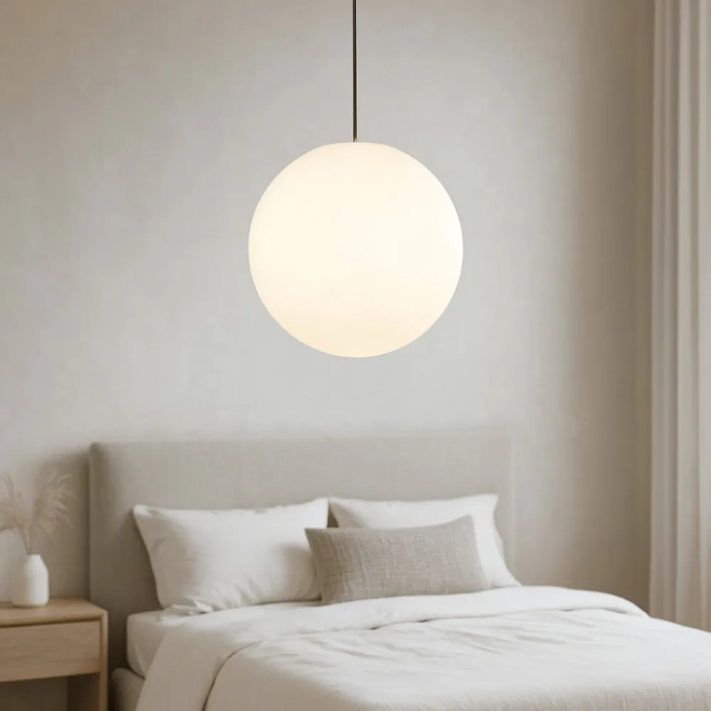 Lampadario Camera Da Letto-Ideal Lux Sole sp1 d30 lampadario per camera da letto