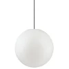 Lampadari Moderni-Ideal Lux Sole sp1 d40 lampadario sfera bianca