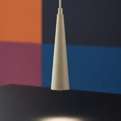 Lampade A Sospensione-Ondaluce So noa lampada a sospensione metallo oro cono rovesciato