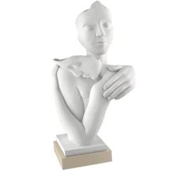 Soprammobili Moderni-Bongelli Preziosi Soprammobile abbraccio nocciola scultura