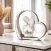 Soprammobili Moderni-Bongelli Preziosi Soprammobile moderno scultura cuore argento