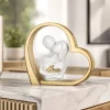 Soprammobili Moderni-Bongelli Preziosi Soprammobile moderno scultura cuore oro