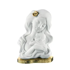Soprammobili Moderni-Bongelli Preziosi Soprammobile scultura maternita base oro