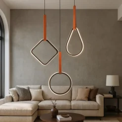 Lampadari Moderni-Ondaluce So regoli mix lampadario led design moderno