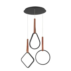 Lampadari Moderni-Ondaluce So regoli mix lampadario led design moderno