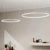 Lampadari Moderni-Ondaluce So soel 2 bianco lampadario moderno cerchi led
