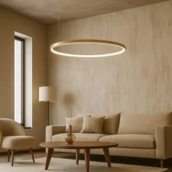 Lampadari Moderni-Ondaluce So soel 60 oro lampadario moderno cerchio led