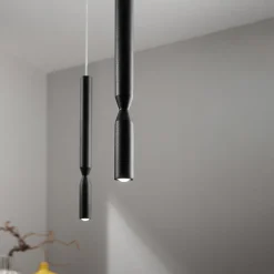 Lampadari Moderni-Ondaluce So tubic 6 luce lampadario moderno nero 6 luci led