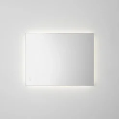 Specchi Da Parete-Selezionato da Mazzolaluce Specchio da parete rettangolare 80x60 cm touch led 3000k e antiappannamento