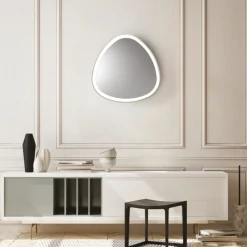 Specchi Da Parete-Vivida International Specchio moderno sabbia vivida lifering led 25w 3000k