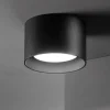 Faretti Da Soffitto-Ideal Lux Spike pl1 nero faretto da soffitto cilindro gx53 9w 3000k