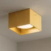 Faretti Da Soffitto-Ideal Lux Spike pl1 square faretto quadrato da soffitto