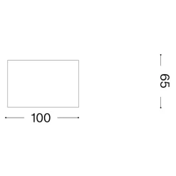 Faretti Da Soffitto-Ideal Lux Spike pl1 square faretto quadrato rame 3000k per soffitto