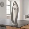 Soprammobili Moderni-Bongelli Preziosi Statuetta soprammobile moderna grigio