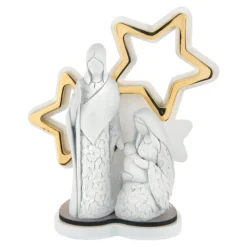 Presepi Di Natale-Bongelli Preziosi Statuina mini presepe di natale natività oro h14