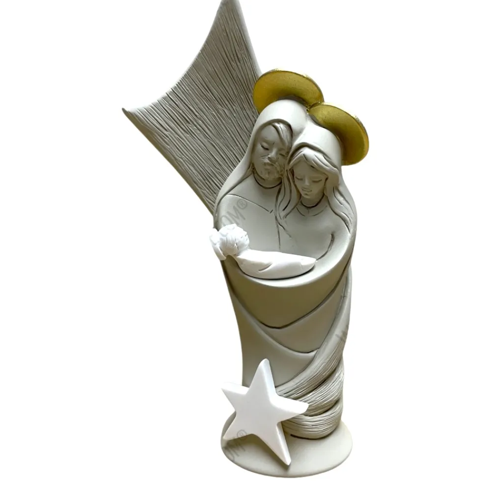 Presepi Di Natale-Bongelli Preziosi Statuina presepe di natale natività h16 nocciola