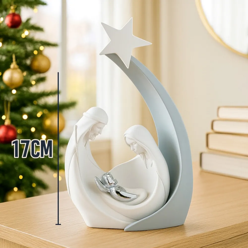 Presepi Di Natale-Bongelli Preziosi Statuina presepe di natale onda h17 carta da zucchero