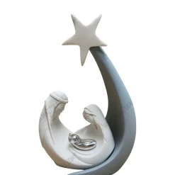 Presepi Di Natale-Bongelli Preziosi Statuina presepe di natale onda h17 carta da zucchero
