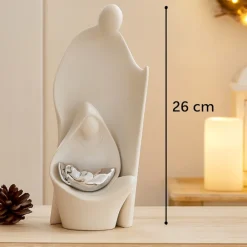 Presepi Di Natale-Bongelli Preziosi Statuina presepe moderno h26 bianco