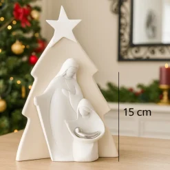 Presepi Di Natale-Bongelli Preziosi Statuina presepe natività di natale nocciola h15