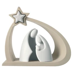 Presepi Di Natale-Bongelli Preziosi Statuina presepe natività di natale h25 nocciola