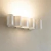 Applique Da Parete-Stilnovo honey applique led 20w 2700k 20w bianca moderna bianca