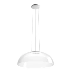 Lampadari Cucina-Linea Light Stilnovo lampadario demi da cucina moderna cupola 70cm led 33w 3000k
