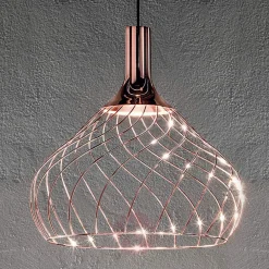 Lampadari Moderni-Stilnovo mongolfier lampadario rame design moderno