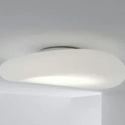 Plafoniere Moderne-Stilnovo mr magoo plafoniera 115cm led 96w dimmerabile