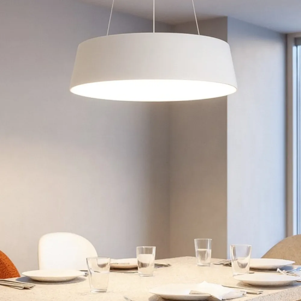 Lampadari Moderni-Stilnovo oxygen lampadario led 36w 3000k per salotto moderno