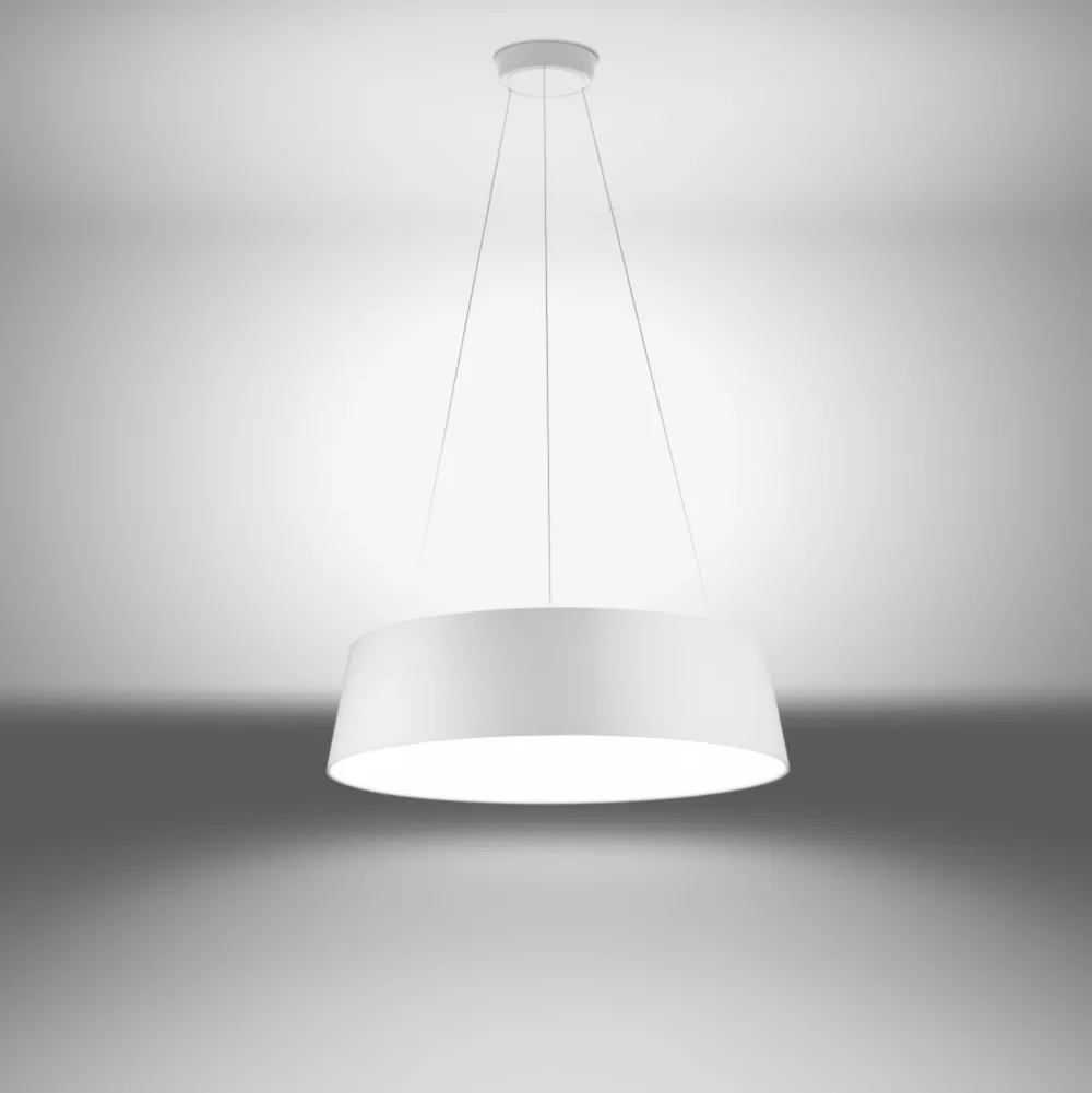 Lampadari Moderni-Stilnovo oxygen lampadario led 36w 3000k per salotto moderno