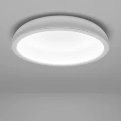 Plafoniere Moderne-Stilnovo reflexio plafoniera led 3000k tonda bianca