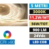 Strisce Led-Selezionato da Mazzolaluce Striscia led cob 3000k 11,2w-mt 24vdc bobina 5mt cri90