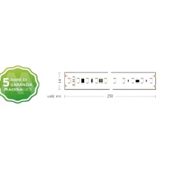 Strisce Led-Selezionato da Mazzolaluce Striscia led 230vac 12w-mt 4000k bobina 5mt ip65 cri80