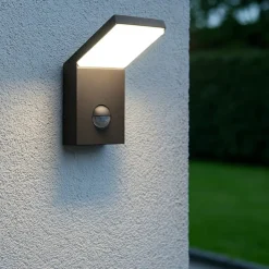 Applique Da Esterno-Ideal Lux Style ap applique da esterno antracite led 3000k sensore di movimento