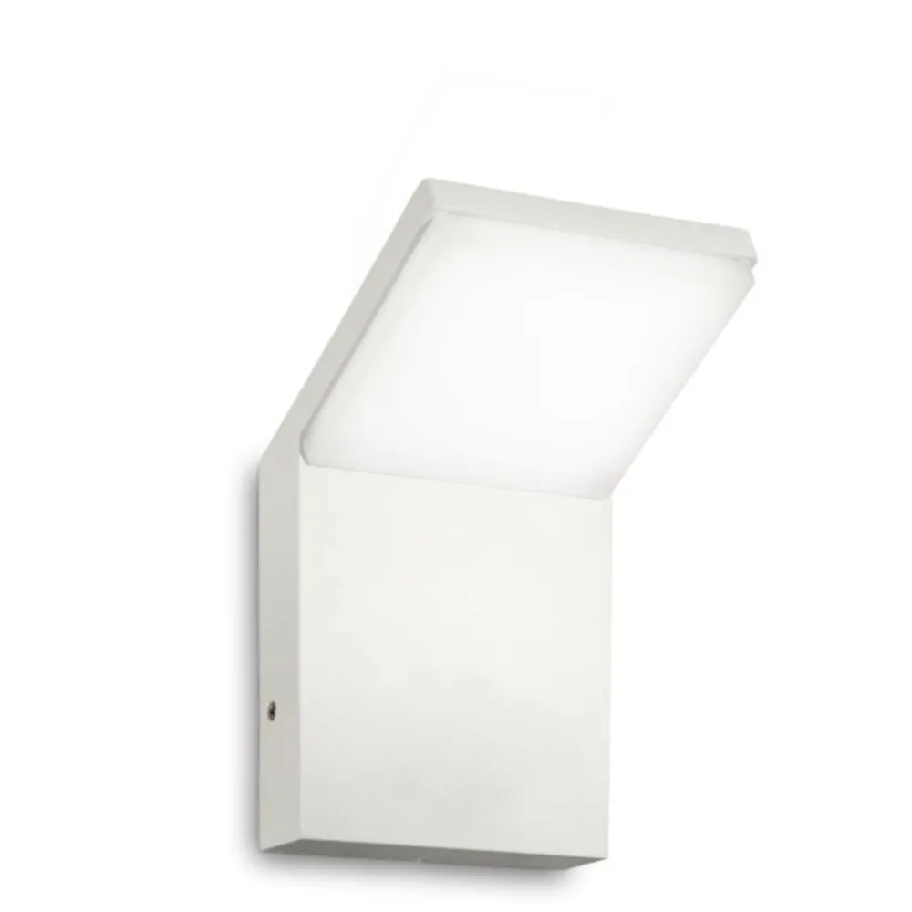 Applique Da Esterno-Ideal Lux Style ap 4000k applique da esterno bianco led 9w