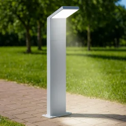 Lampioni Da Giardino-Ideal Lux Style pt h050 3000k lampioncino bianco da giardino