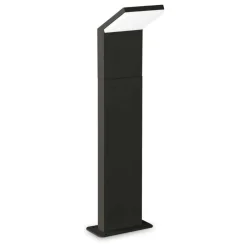 Lampioni Da Giardino-Ideal Lux Style pt h050 4000k lampioncino da giardino nero moderno