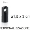 Accessori-Ideal Lux Supporto singolo reggicavo sospensione nero