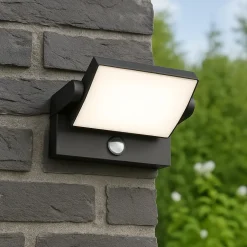 Applique Da Esterno-Ideal Lux Swipe ap sensor applique per esterno con sensore antracite