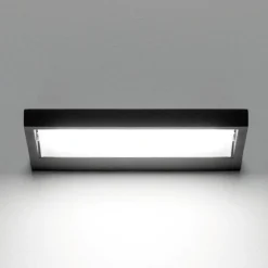 Applique Da Parete-Stilnovo Tablet applique led 19w 3000k nera parabola orientabile moderno